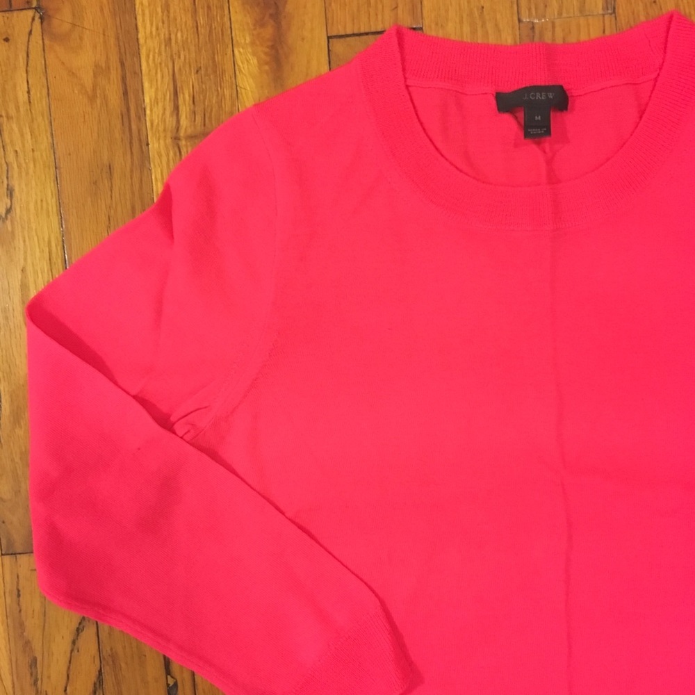 Bright Pink J.Crew Tippi Sweater